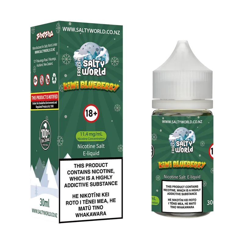 Kiwi Blueberry Nicotine Salt E-liquid