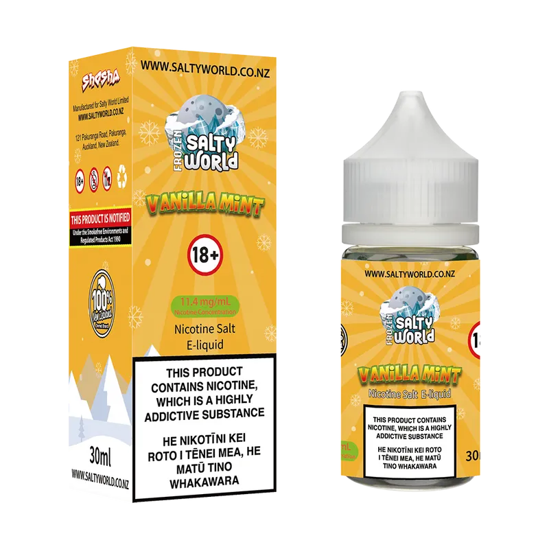 Vanilla Mint Nicotine Salt E-liquid