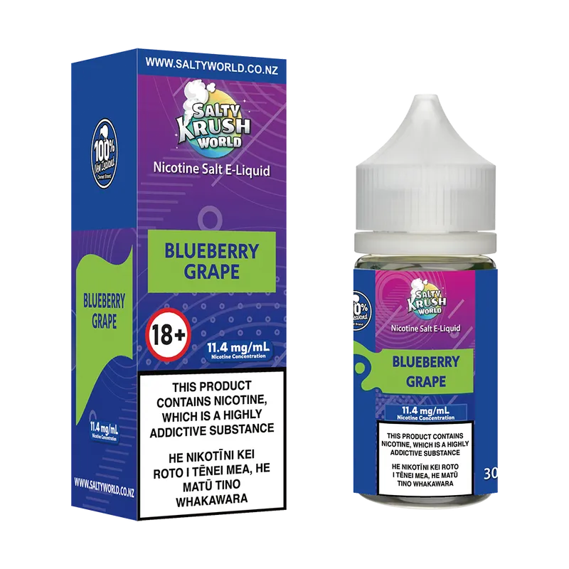 Blueberry Grape Nicotine Salt E-liquid