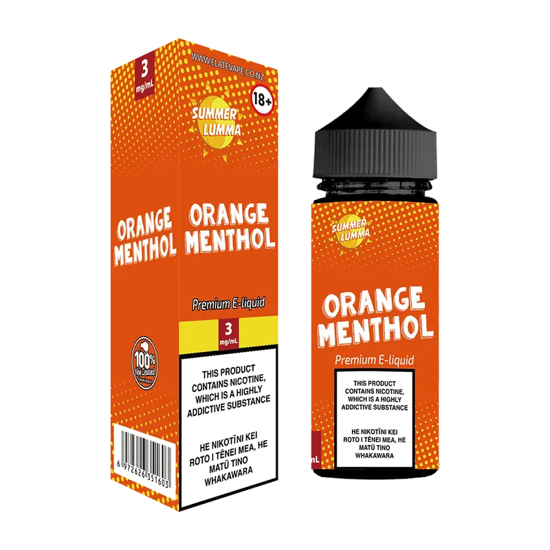 Orange Menthol E-liquid