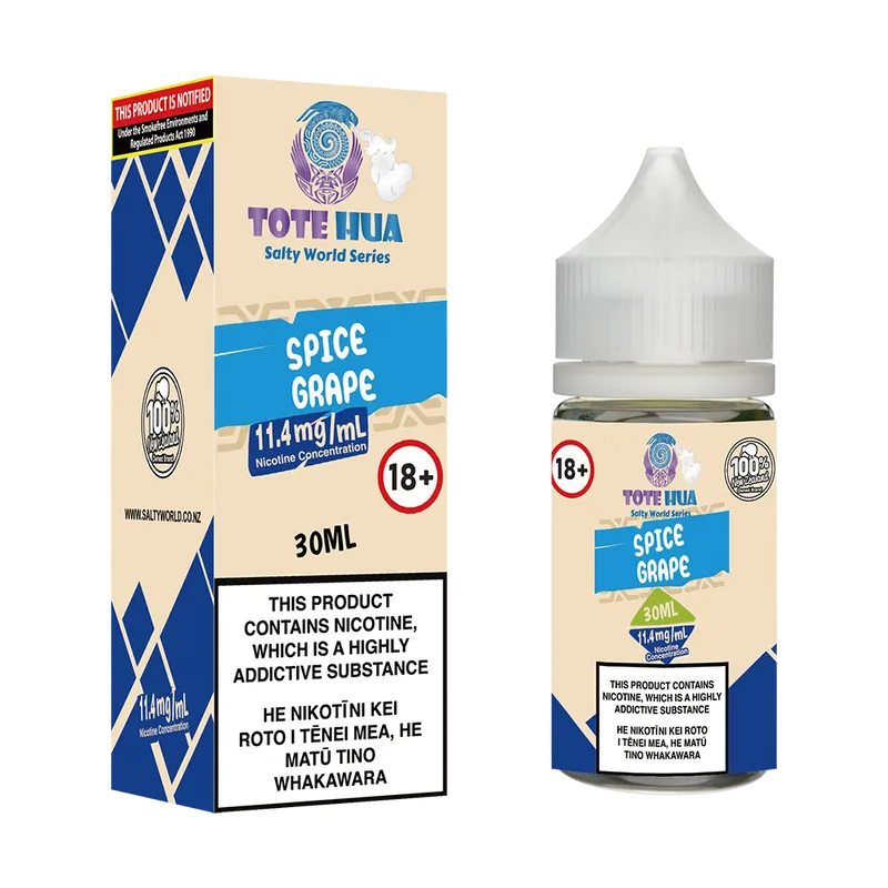 Spice Grape Nicotine Salt E-liquid