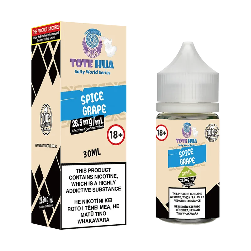 Spice Grape Nicotine Salt E-liquid