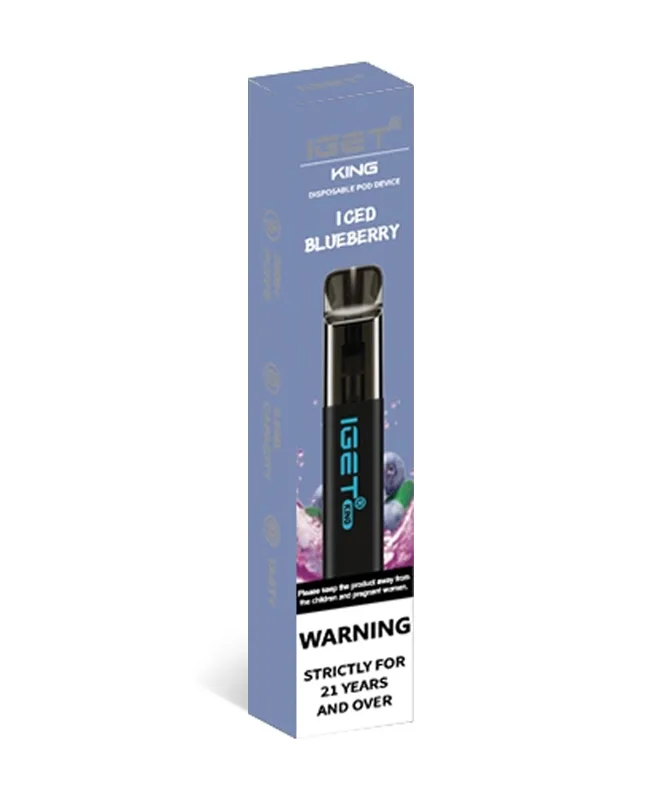 Iced Blueberry 2600 Puffs Disposable Vape IGET King