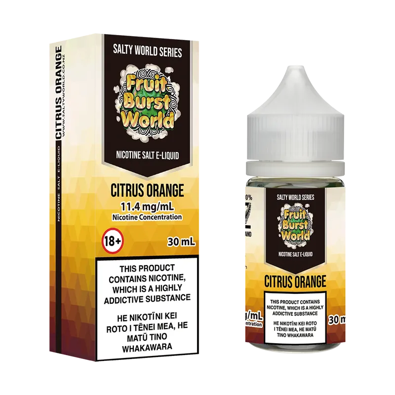 Citrus Orange Nicotine Salt E-liquid
